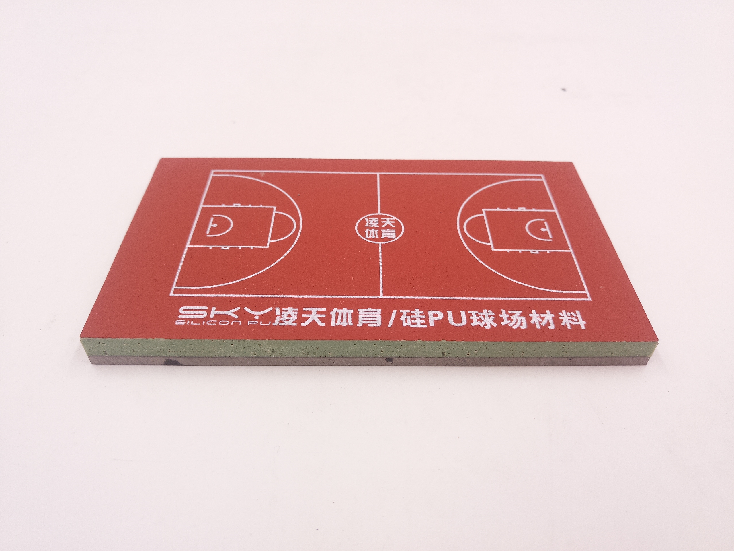 硅PU球场制作工艺与硅pu篮球场效果图！